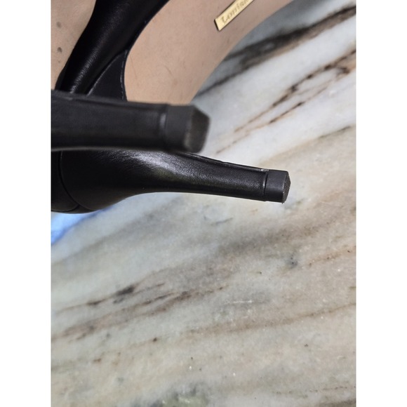 Louise et Cie Jordyna Black Pumps 2.5 Heel Pointed Toe Size 8.5 39 Office - Picture 9 of 12